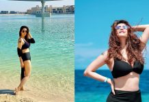 Chahat Khanna In A Bold Black Bikini