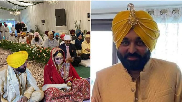 Bhagwant Mann Wedding: Bhagwant Mann’s bride in red couple, Gurpreet’s demand commentary is very special