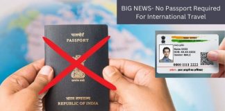 BIG NEWS- No Passport Required For International Travel