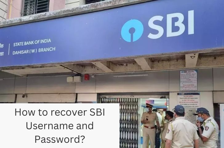 How to recover SBI Username and password?