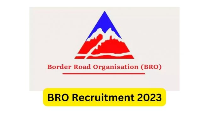 BRO Recruitment 2023: Government Job Opening For 567 Posts In General Reserve Engineer Force